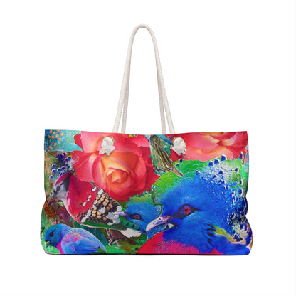 Birds & Flowers Weekender Bag