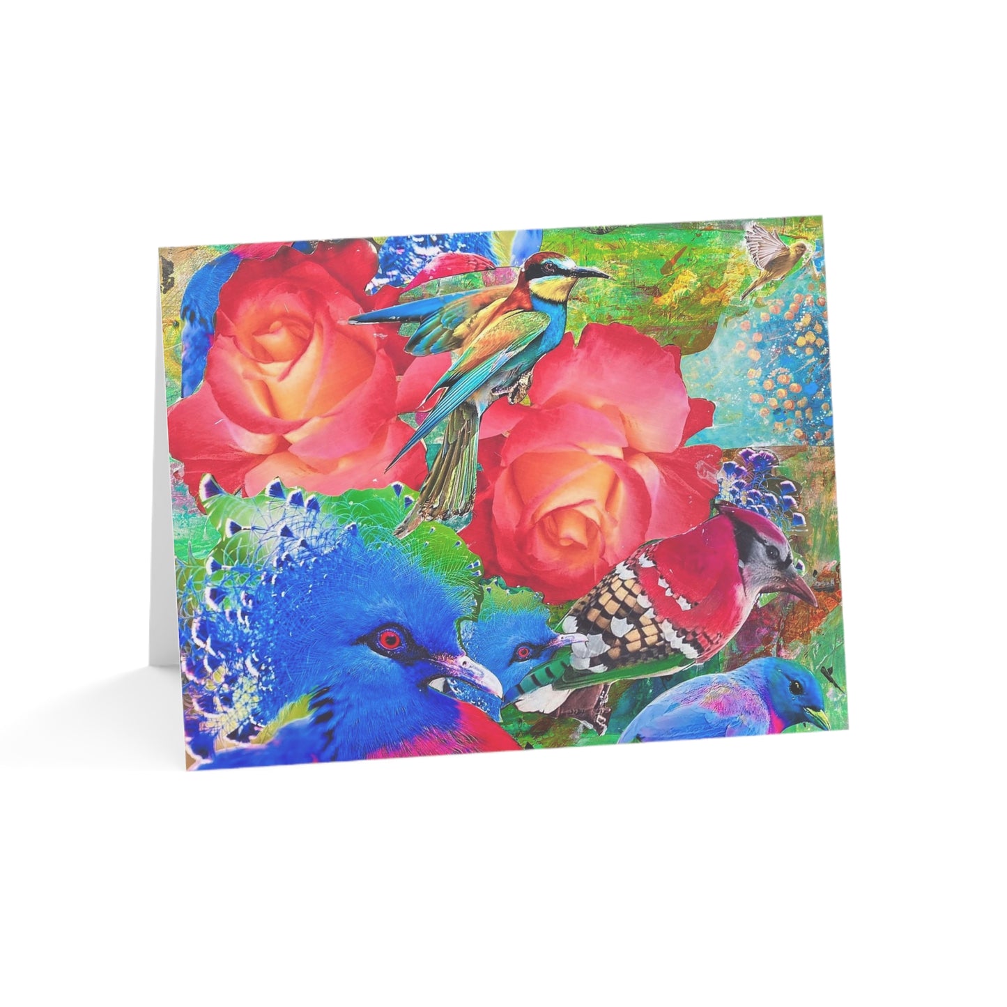 Birds & Flowers Notecard