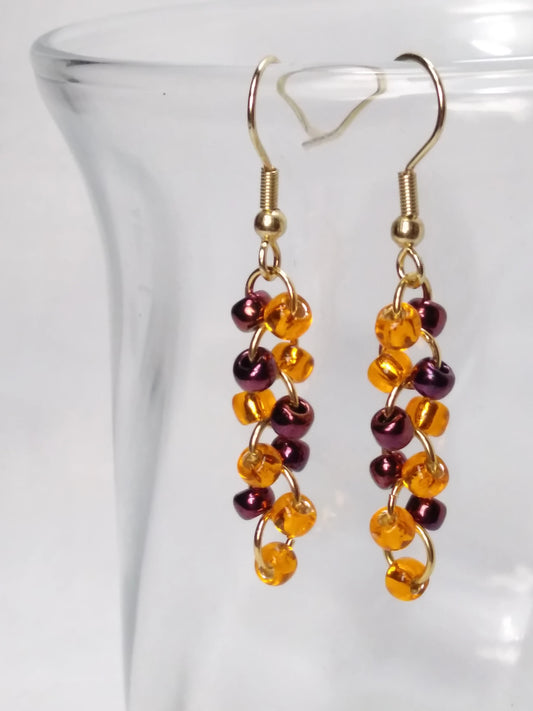 School/Team Spirit Earrings - VA Tech